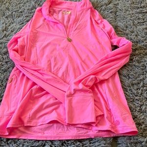 Lily Pulitzer Luxletic Quater Zip